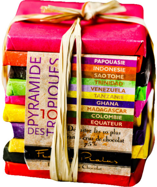 프랄뤼 피라미드 초콜릿 10p, 500g, 1개