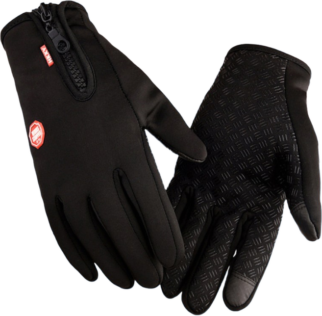 [1+1] 기모 터치 장갑 겨울 방한 스포츠 등산 스키 방수