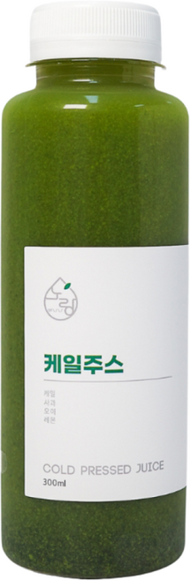 노랑바나나 그린디톡스 케일주스 케일 오이 사과 레몬 착즙 비가열 저온착즙 건강주스, 7개, 300ml