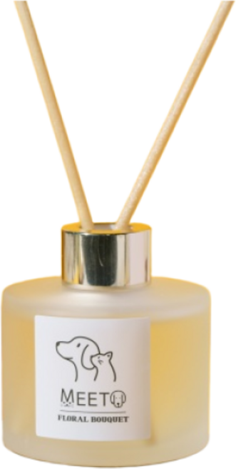 미트유 쌀겨 아로마 강아지 고양이 실내 디퓨저 방향제 원형 120ml, 3개, 쟈스민, 1개