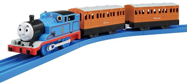 TAKARATOMY 타카라토미 프라레일 기관차 토마스 TS-01 프라레일 토마스, 1개, 단품