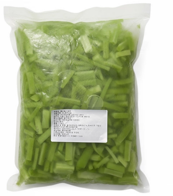 불린 줄기상추 궁채 나물 2.5kg, 1개