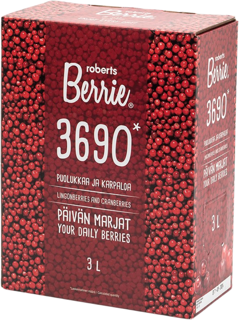 로버츠베리에 야생 링곤베리&크랜베리 3L (3 000ml) 디스펜서