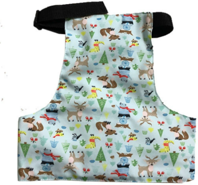 강아지 쿨 스카프 머플러 케이프 목도리 시원한 여름 애견 쿨링 대형견 소형견 중형견 반려견 옷 아이스팩 파우치, 쿨 티셔츠, L, 그린, 1개