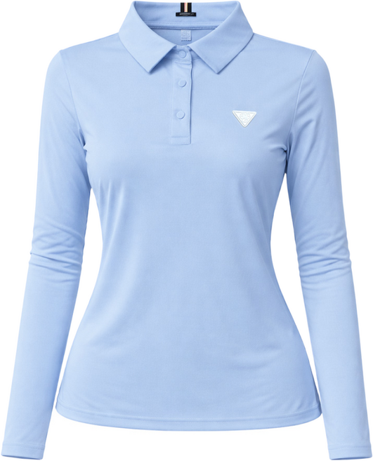 [DENNIS] 26SS신상 여성 시그니처 긴팔카라티_NARSLTS051