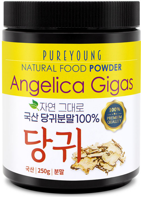 퓨어영 국산 당귀 분말 가루 250g 데커신, 1개