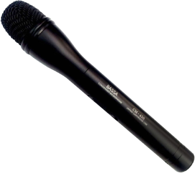 고감도 콘덴서 마이크 CM-450/일제 최고급 카트리지 사용/초지향성 마이크/이벤트 스피치용 학교 방송/고역이 많이 포함된 악기 녹음 등