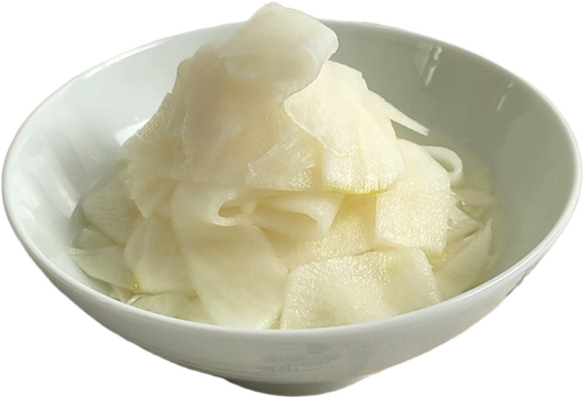 (일용이네김치) 식자재 냉면 무김치 5kg 국내산 무100% 당일제조발송, 1개