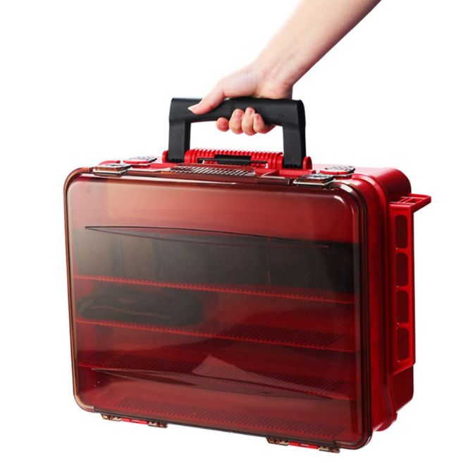 버서스 3080 스페셜 칼라 대장 테클박스 대형 테클박스 메이호 다이와 버수스, 올검정, 1개