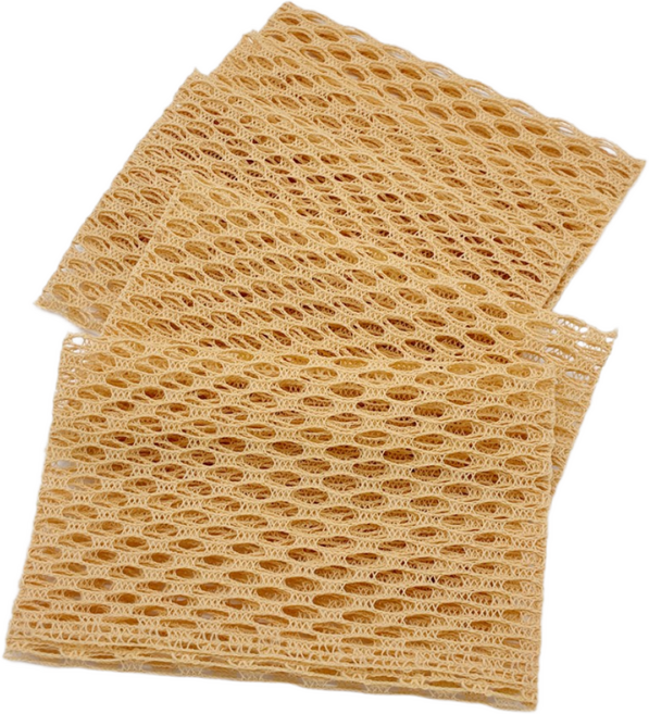 아이앤트 옥수수 생분해 친환경 주방 설거지 수세미 베이지, 1세트, 5개입