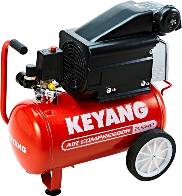 계양 콤프레샤 KAC-25 2.5마력 에어 컴프레셔 휴대용 콤프레셔, 1개