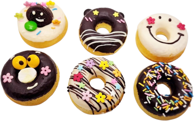 얌얌베이킹 도넛만들기 도넛키트 구움도넛, 1개, 상세정보참조