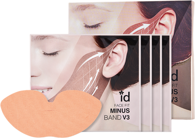 페이스핏 마이너스 밴드 V3 1박스(4매), 1개, 4개입