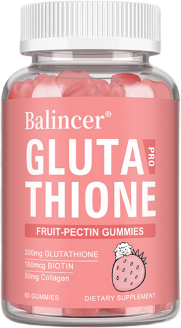 글루타티온젤리 300mg 비오틴 180mg 콜라겐 50mg 함유 멀티 영양 패키지, 3개, 60회분