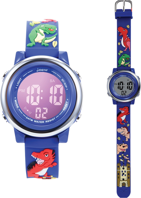 제이뉴 하이유니 공룡공룡 어린이 전자 손목 시계