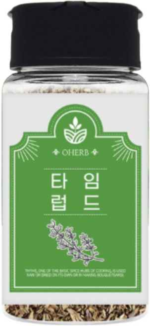 타임럽드 타임잎 thyme 향신료 20g, 1개