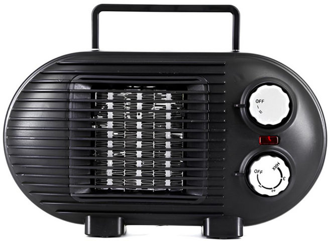 [툴콘] TP-800D 팬히터, 블랙, 블랙