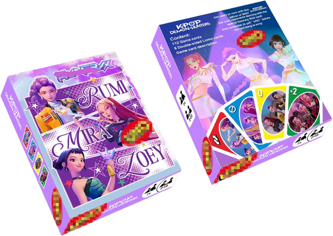 케이팝 데몬 헌터스 보드게임로모 카드112장 여러 사람 게임 JL-1688-986810-904661, 1개