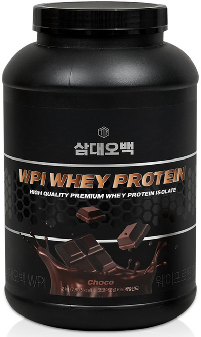 삼대오백 매시브 WPI 웨이 프로틴 단백질보충제 2kg 1통, 1통 A01319, 1개