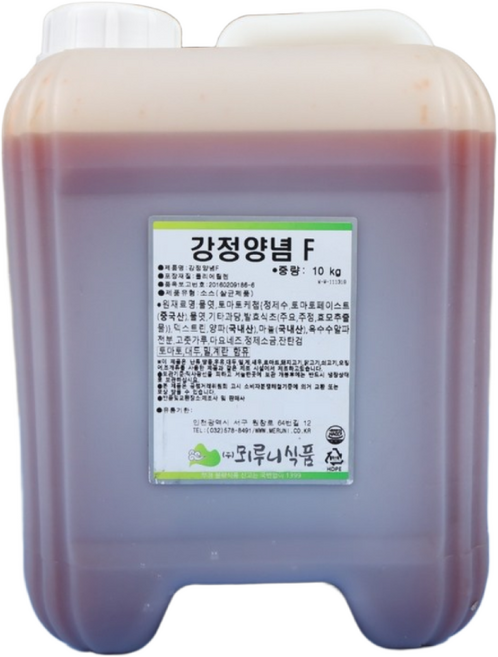 뫼루니식품 닭강정양념 F 10KG, 1개