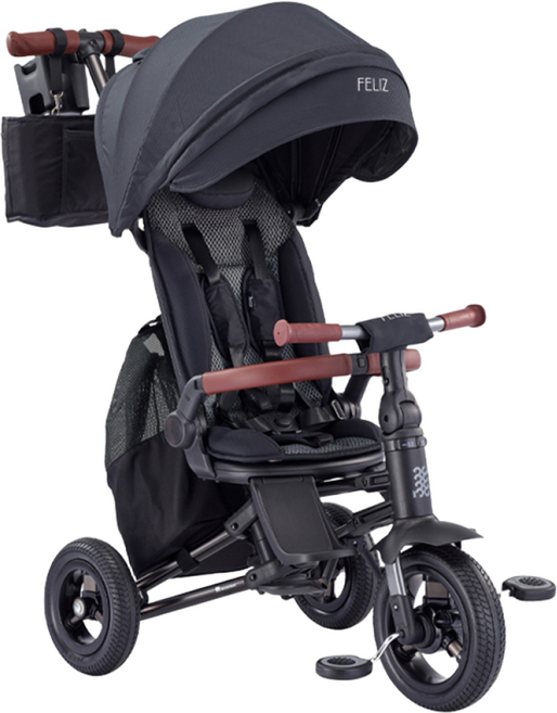 삼천리자전거 펠리즈 트라이크 세발자전거, 블랙, 1개