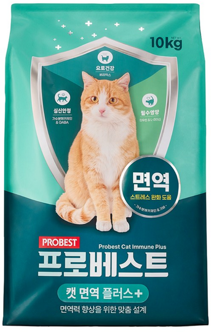 프로베스트 캣 면역플러스 10kg, 닭, 1세트