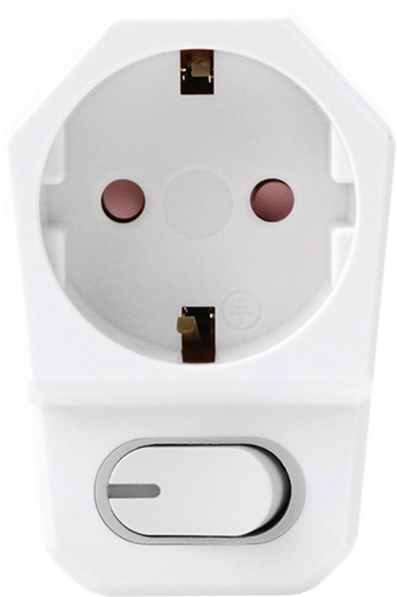 아이정 더좋은 멀티탭 추천 개별 1구 스위치 콘센트, 0.1cm, 화이트, 1개