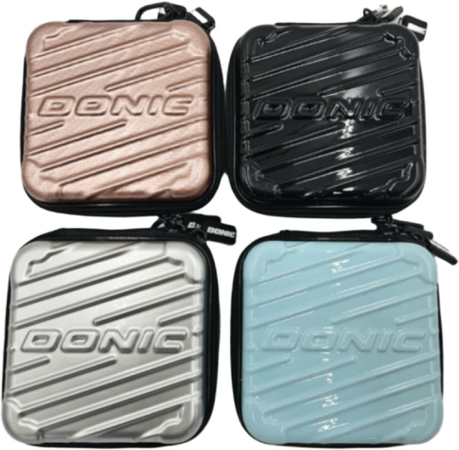 도닉 2024 사각 미니 탁구공 볼케이스 4컬러, 블랙, 1개