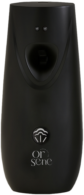 모던 방향제 자동분사기 화장실 디스펜서 본품, 1개, 228g, 블랙