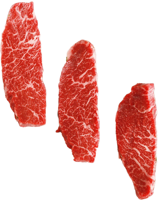 [올더야미]무항생제 명품 한우 1+등급 부채살200g 원뿔등급 부채살, 1개, 200g