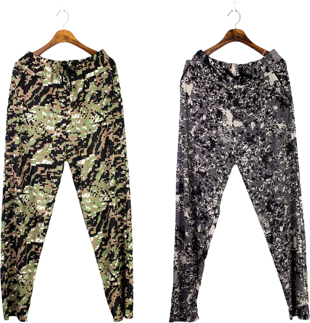 그레이스 1+1 봄 여름 까실이 쿨링팬츠 작업목 몸빼 바지 쿨 냉감 허리밴딩 빅사이즈 남자9부팬츠