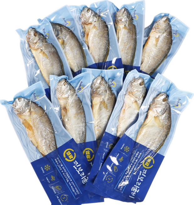 내장제거 찐보리굴비 영광 법성포 비린내 완벽제거 굴비선물세트, 1세트, 특대 5미 (32cm내외 일반포장)