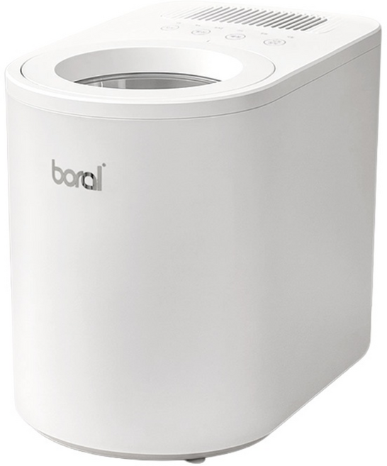보랄 에어퓨어 원형 음식물처리기 가정용 3L, BR-300FDP, 화이트