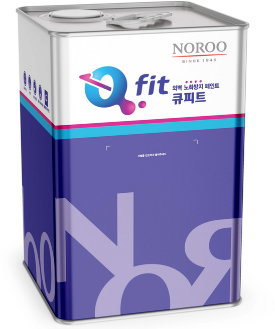 테온셀 외부용 수성페인트 아파트 빌라 외벽 노루 KS M 6010 1종 1급 백색 흰색 18L, 1개