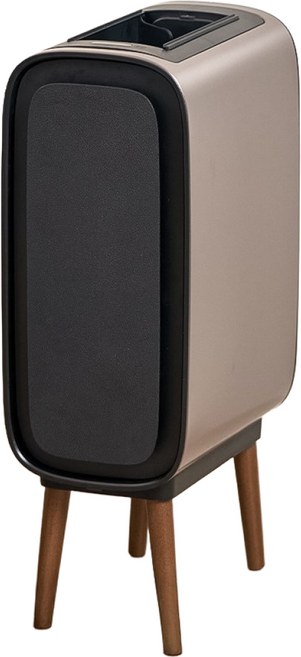 [더슬림] 미엘루 센서 휴지통 스마트 자동 주방 기저귀 쓰레기통 10L 15L 카본실버, 15L 자동센서쓰레기통 [더슬림-카본실버]