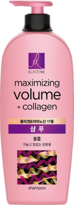 엘라스틴 마린콜라겐 탱글볼륨 샴푸, 680ml, 6개