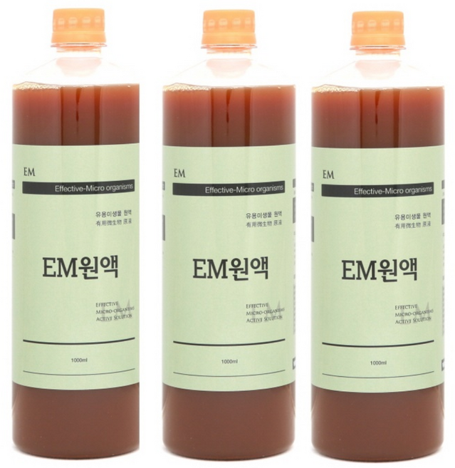 EM원액, 1L, 3개