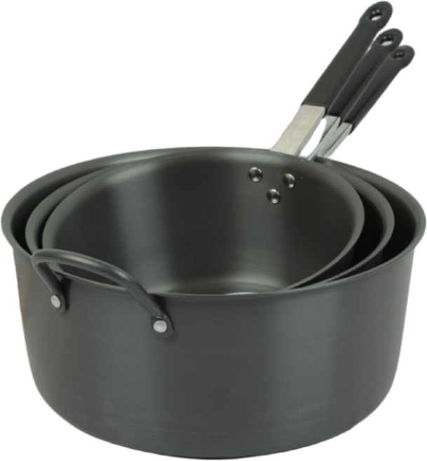 경질 자루냄비 5size 모음 가정용 업소용 캠핑 라면, 경질 자루냄비 (중)