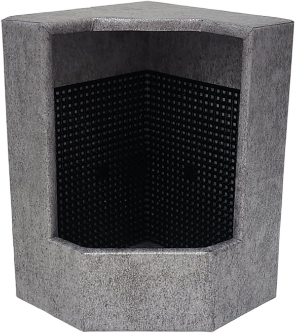 도마뱀먹이그릇 귀뚜라미그릇 비어디드레곤먹이그릇 파충류먹이그릇 먹이통 귀뚜라미, 1개, 어두운돌색B타입