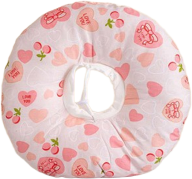 딩동펫 반려동물 동글이 넥카라, 코랄핑크, 1개