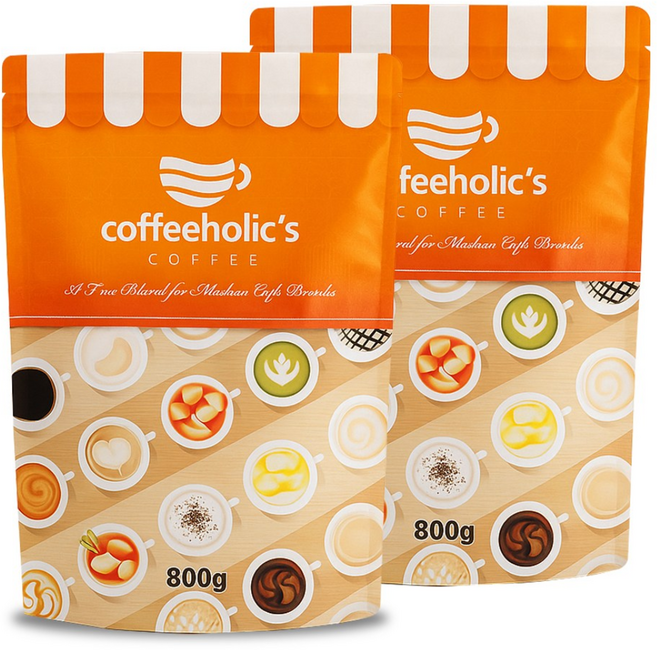커피홀릭스 더블초콜릿 파우더, 2개, 1개입, 800g