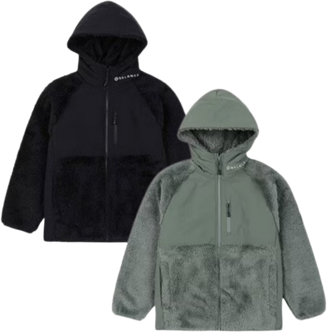 (백화점 정품) 탑텐 키즈 밸런스 어린이 플리스 후드 집업 자켓 후리스 점퍼