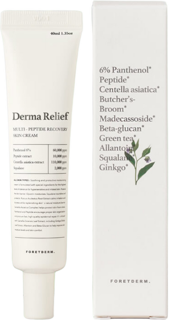 포레덤 더마 릴리프 펩타이드 크림, 40ml, 1개