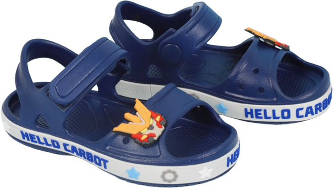 PWX키즈주니어 헬로카봇 제이 EVA샌들 네이비