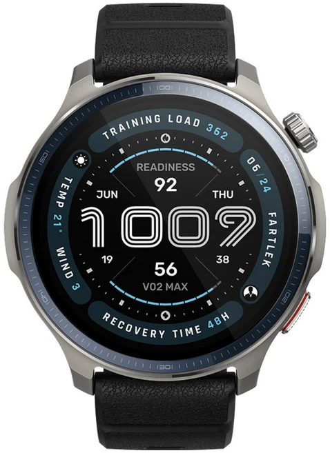 어메이즈핏 스마트워치 Balance 2, GPS + 블루투스, 4.74cm, 블랙 - 쿠팡