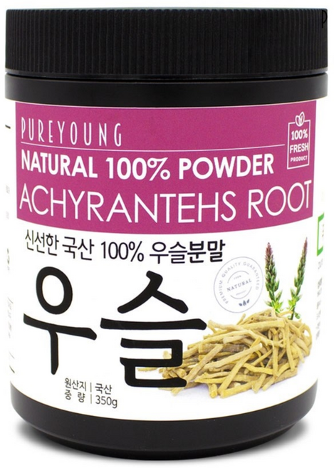 퓨어영 우슬 분말 가루 쇠무릎뿌리, 1개, 350g