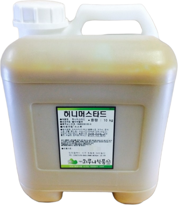 뫼루니식품 꼬치 겨자소스 허니머스타드 10KG 업소용, 1개