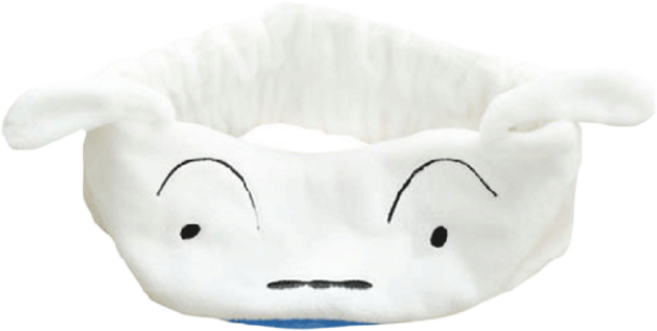 제이앤컴퍼니 짱구는 못말려 세안밴드, 흰둥이, 1개