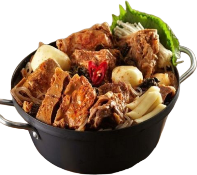 순대보감 뼈감자탕 3인분 밀키트 2.4kg 진한 사골육수 담백 우거지 감자탕 캠핑 술안주