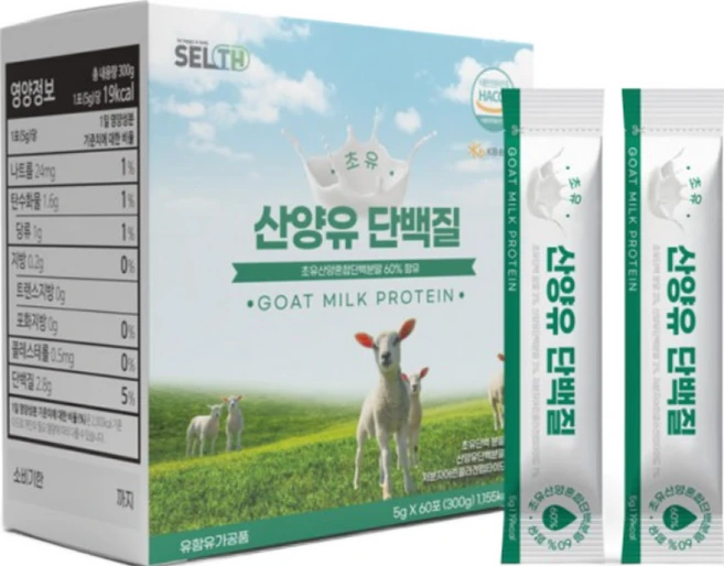 채움앤비움 산양유 초유 단백질 콜라겐 분말 스틱 5gx60포, 300g, 1개 - 쿠팡